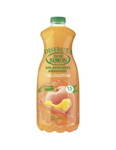 ZUMO D.SIMON S/AZ. MELOCOTON BTLLA. 1.5