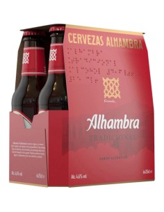 CERVEZA ALHAMBRA TRADI PK-6 250 ML.