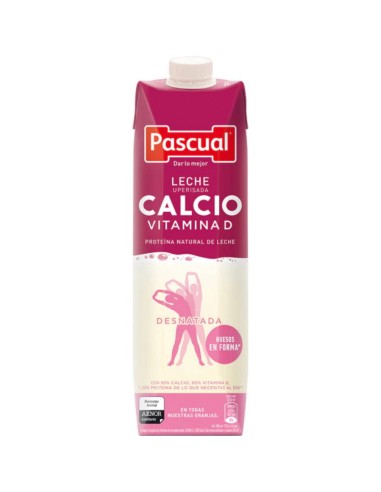 LECHE PASCUAL CALCIO MOVIT DESNATADA 1 L