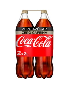 COCA-COLA ZERO ZERO PK-2  2LT