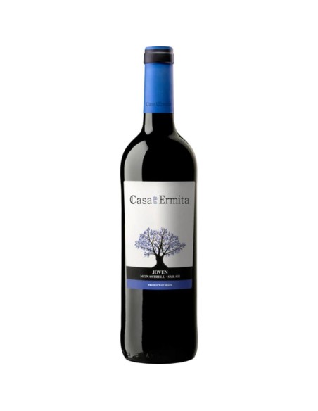 VINO  JUMILLA CASA ERMITA JOVEN 3/4..