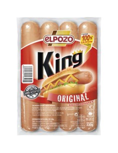 SALCHICHA KING ORIGINAL 330 GR. EL POZO