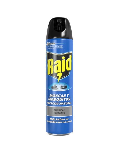 INSECTICIDA RAID AZUL SPRAY  400 ML