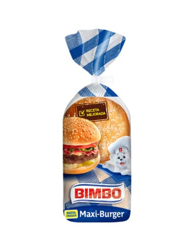 BIMBO BURGUER MAXI  4 UND.