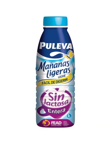 LECHE PULEVA SIN LACTOSA ENTERA BTLLA 1