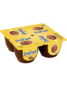 DANONE DANET NATILLAS CHOCO  X4