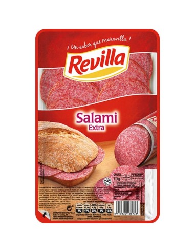 SALAMI LONCHAS REVILLA 65 GRS
