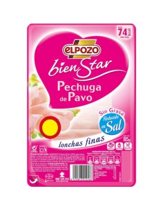 PECHUGA PAVO S/GRASA 65 GR...