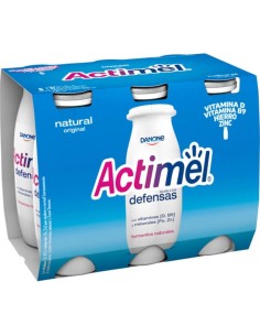 DANONE ACTIMEL LIQ. NATURAL X6