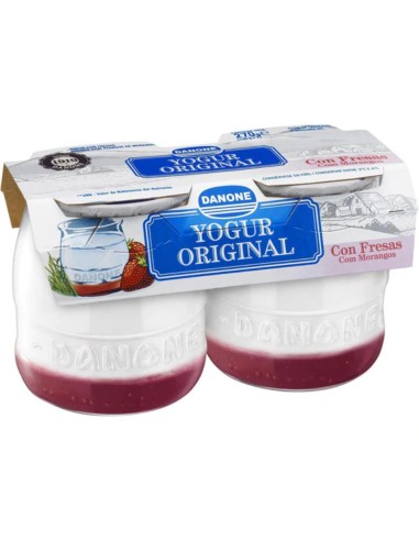 DANONE ORIGINAL CON FRESAS- X2...