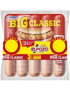 SALCHICHAS BIG FRANKFURT PK-3  540 GR.EL POZO...