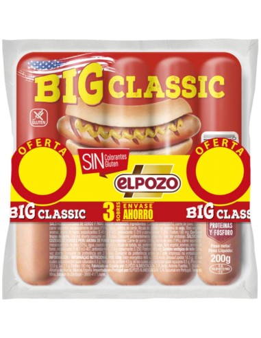 SALCHICHAS BIG FRANKFURT PK-3  540...