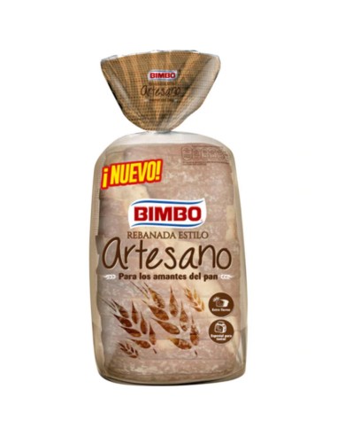 BIMBO PAN SANDWICH ARTESANO REBANADA...