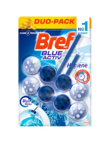 W.C. BREF COLGADOR DUPLO BLUE CLORO 100