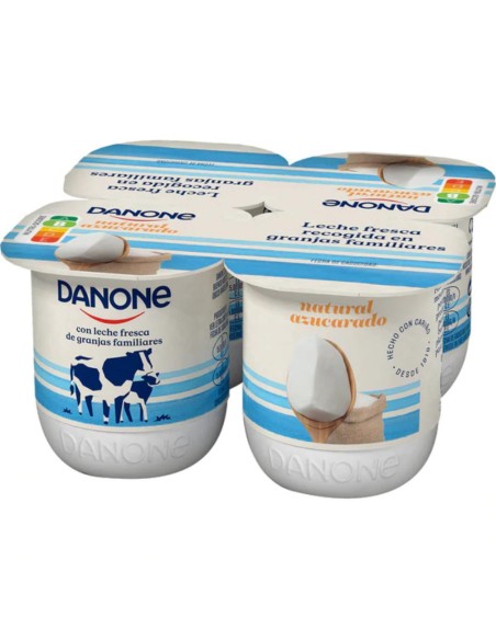 DANONE NATURAL AZUCARADO X4