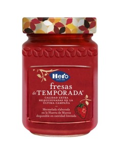 MERMELADA HERO TEMPORADA FRESA 350 GR.