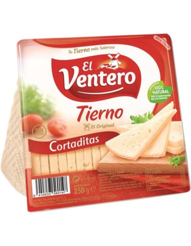 QUESO CU A CORTADITAS EL VENTERO 250 GRS
