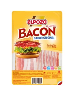 BACON LONCHAS ELPOZO 150 GRS