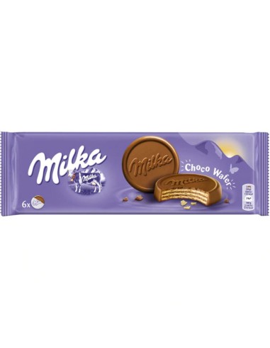 GLLTAS. MILKA CHOCO WAFFER 150 GRS