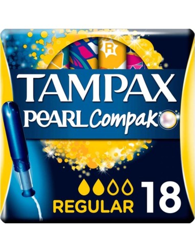 TAMPAX COMPACK PEARL TAMPONES