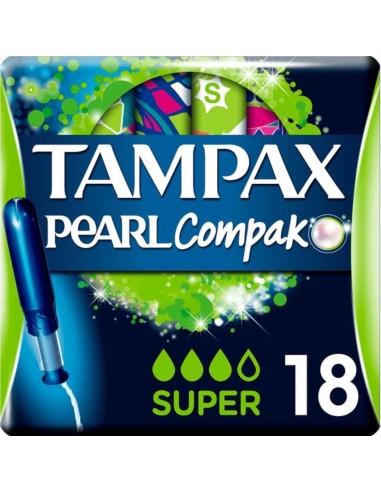 TAMPAX COMPACK PEARL TAMPONES