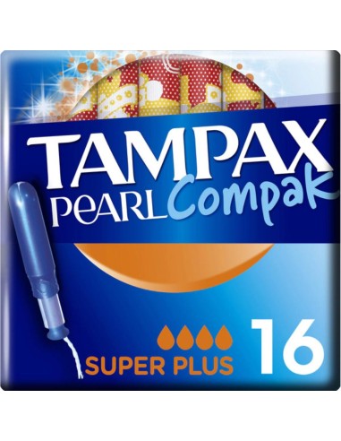 TAMPAX COMPACK PEARL TAMPONES
