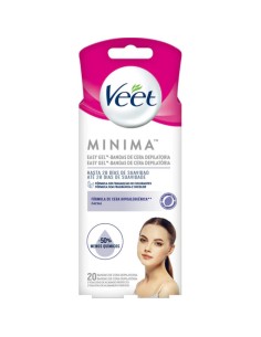DEPILATORIO VEET CERA FRIA 20 BANDAS FACIALES