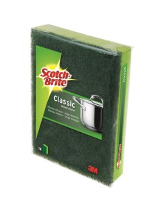 ESTROPAJO SCOTCH-BRITE ESPONJA VERDE GRA