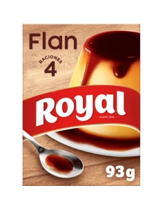 FLAN ROYAL SENCILLO 4 RACCIONES 93 GR.