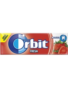 CHICLE ORBIT FRESA ACIDA.