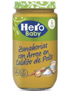 POTITO HERO ZANAHORIAS ARROZ 235 GRS.
