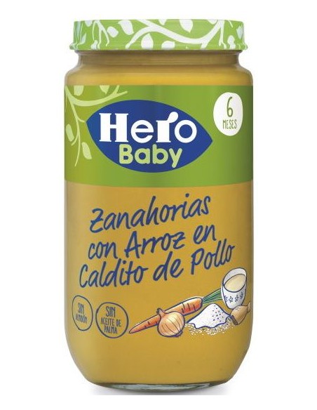 POTITO HERO ZANAHORIAS ARROZ 235 GRS.