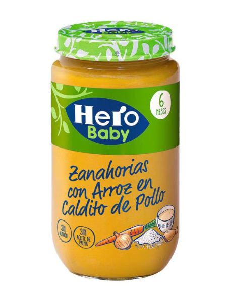 POTITO HERO ZANAHORIAS ARROZ 235 GRS.