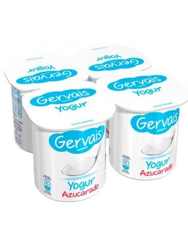 GERVAIS YOGHOURT NAT.AZUC. X4