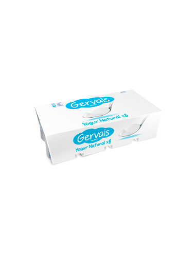 GERVAIS YOGHOURT NAT.AZUC. X8