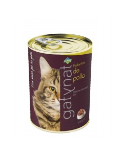 COMIDA GATOS GATY POLLO CALABAZA 400 GRS