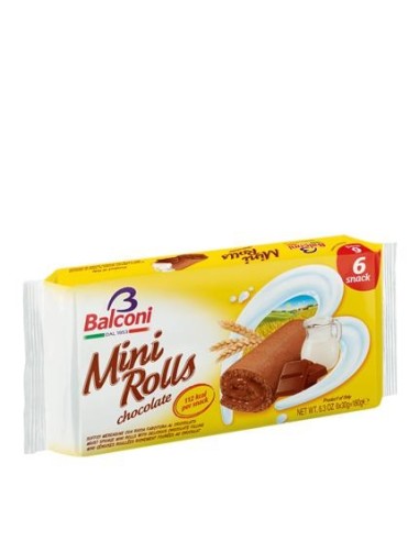 DULCESOL MINI ROLLS CACAO 180 GRS..