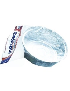 BANDEJA ALUM. MACOPACK TARTERA REDON PK-