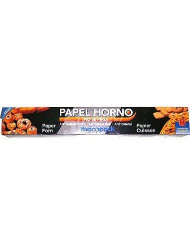 PAPEL HORNO MACOPACK 8 MTS