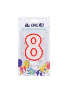VELA CUMPLEAÑOS Nº8