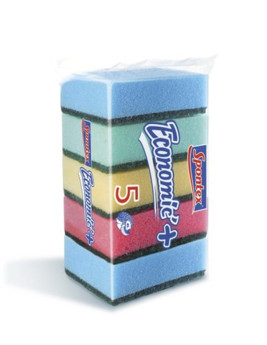 SPONTEX ESTROPAJO ECONOMIC 5 U