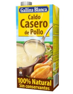 CALDO G.BLANCA CASERO POLLO BRIK 1 LT.