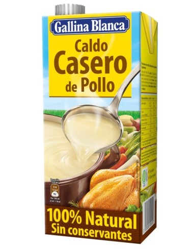 CALDO G.BLANCA CASERO POLLO BRIK 1 LT.