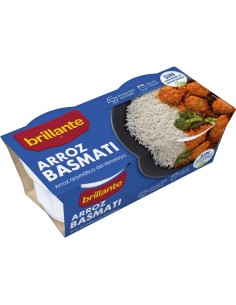 ARROZ BRILLANTE VASITO BASMATI 2x125 GRA