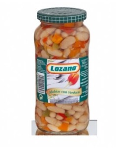 ALUBIAS LOZANO CON VERDURAS TARRO 560 GR
