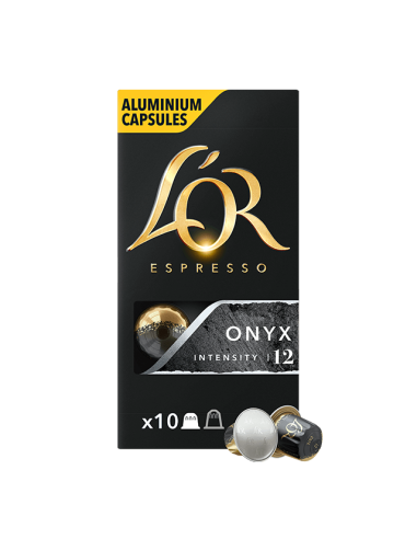 CAFE L`OR CAPSULAS ONYX-NOIR 10 UND. 52