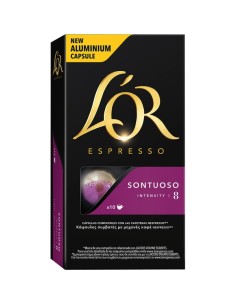 CAFE L`OR CAPSULAS SUNTUOSO 10 UND 52 GR