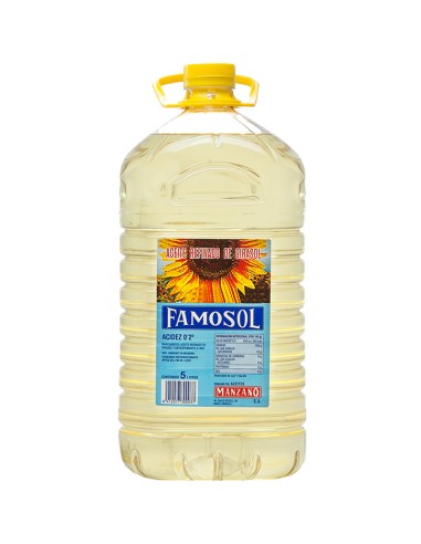 ACEITE GIRASOL FAMOSOL 5 LT.