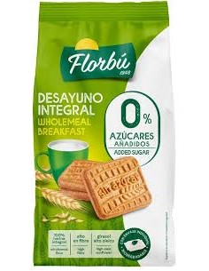 GALLETA DESAYUNO INTEGRAL 0% DESAYUNO FLORBU DULCESOL 2