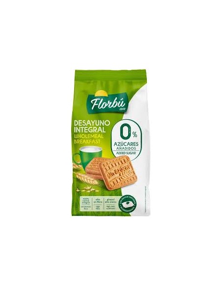 GALLETA DESAYUNO INTEGRAL 0% DESAYUNO FLORBU DULCESOL